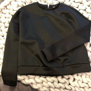 Black BCBG dressy sweatshirt